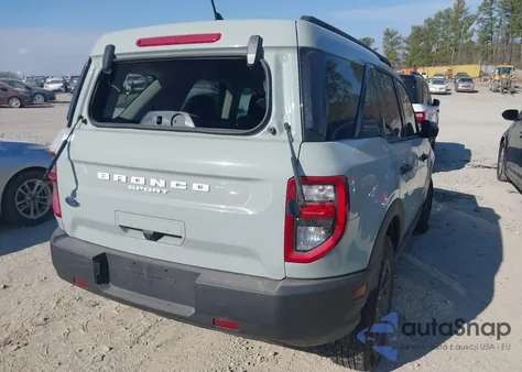 2024 Ford Bronco Sport Big Bend z USA, uszkodzony, nr VIN 3FMCR9B65RRE77203